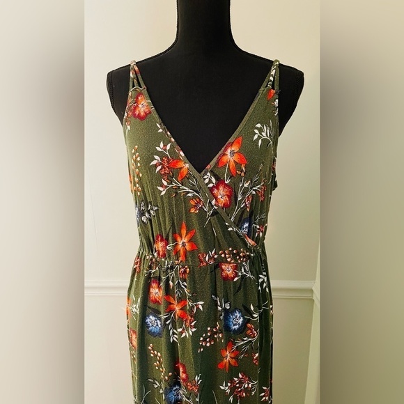 Persaya V Neck Floral Maxi Sundress Size XL - Picture 5 of 11
